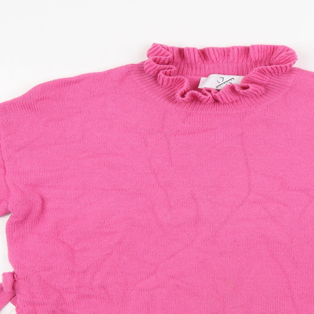JS  Womens Pink   Pullover Jumper One Size