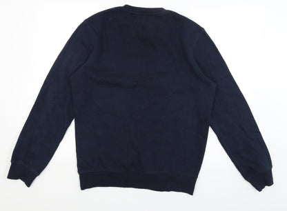 Mens UK Size S Easy Blue Pullover Sweatshirt