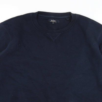 Mens UK Size S Easy Blue Pullover Sweatshirt
