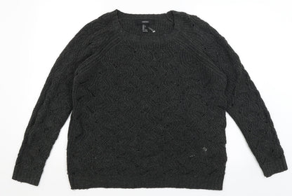 Forever 21 Mens Green   Pullover Jumper Size L