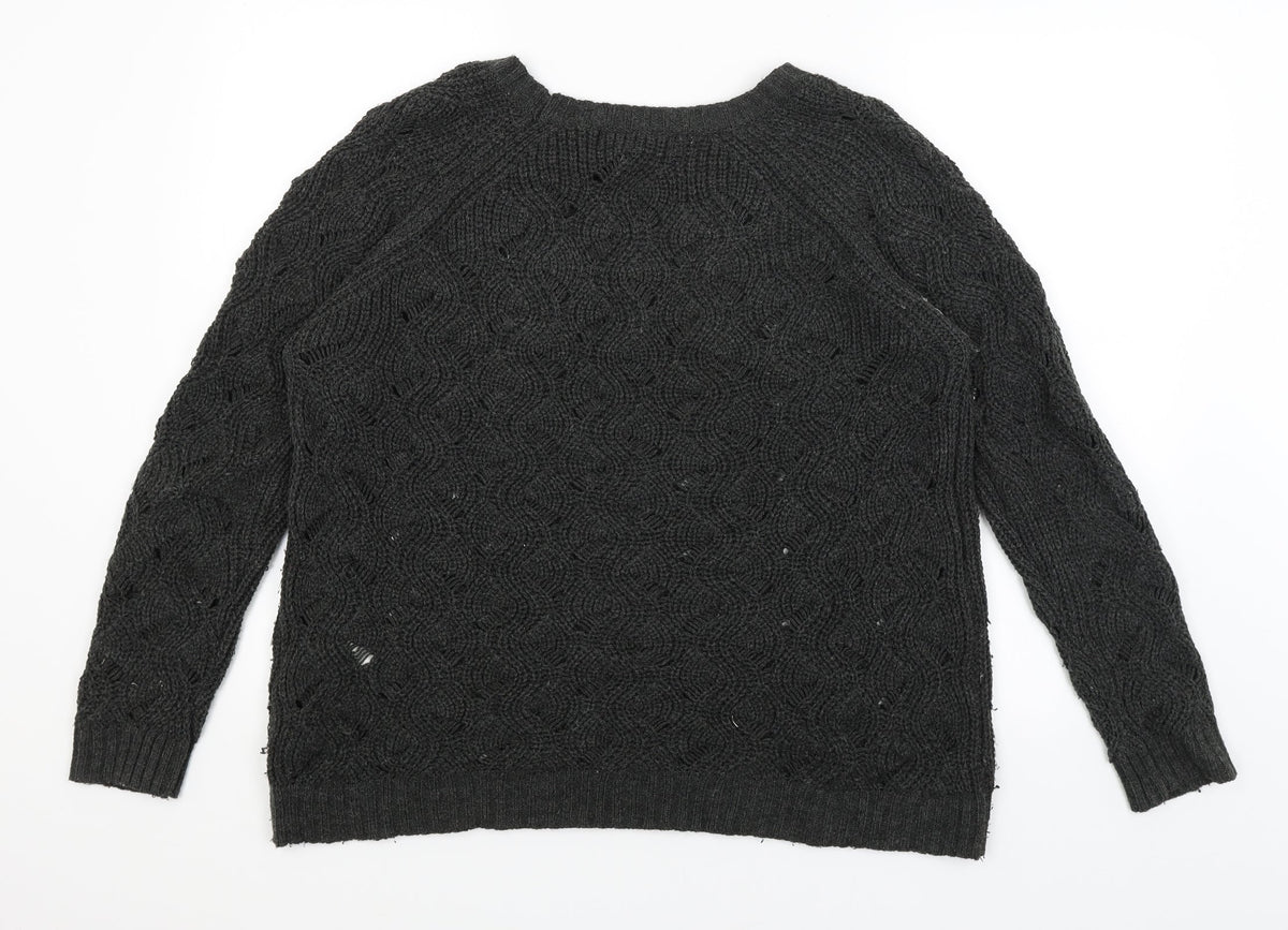Forever 21 Mens Green   Pullover Jumper Size L