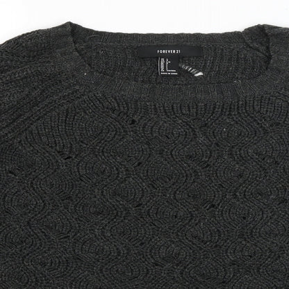 Forever 21 Mens Green   Pullover Jumper Size L