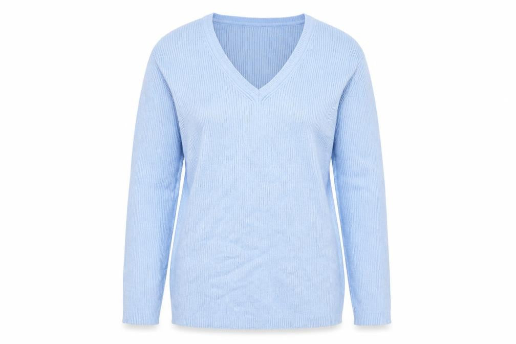 Womens UK Size M Xe Blue Pullover Jumper