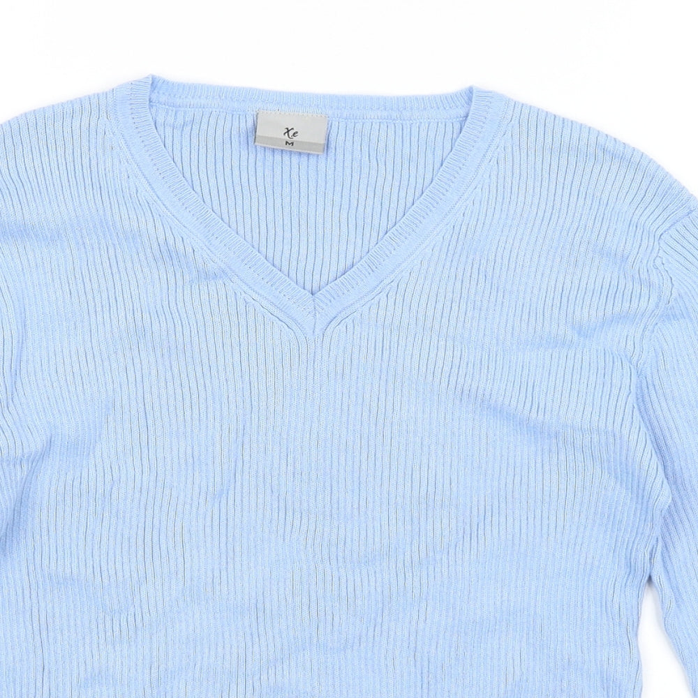 Womens UK Size M Xe Blue Pullover Jumper