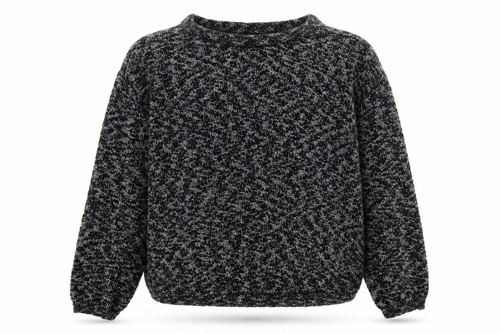 Womens UK Size L Divided Black Pullover Jumper
