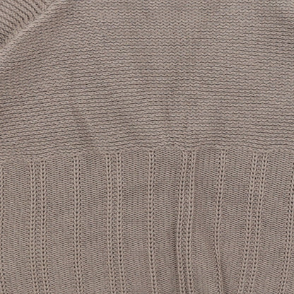 Womens UK Size 14 M&S Brown Cardigan Jumper