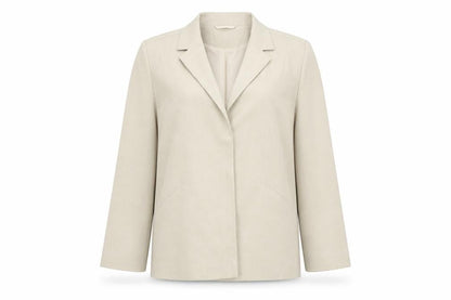 Womens UK Size 12 EWM Regular Beige Blazer