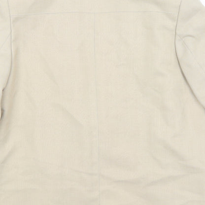 EWM Womens Beige   Jacket Blazer Size 12