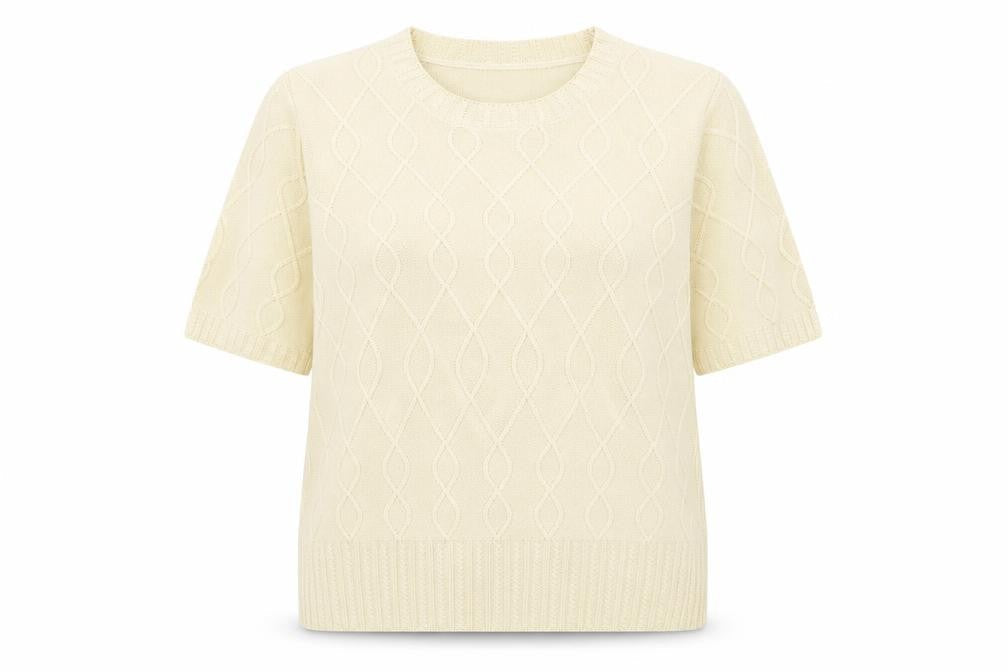 Womens UK Size L Country Casuals Beige Basic T-Shirt
