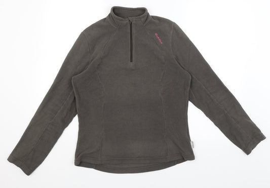 Womens UK Size 10 Quechua Brown Pullover Jumper