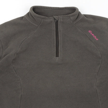 Womens UK Size 10 Quechua Brown Pullover Jumper