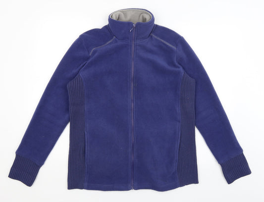 Damart Womens Pink   Full Zip Jumper Size 16