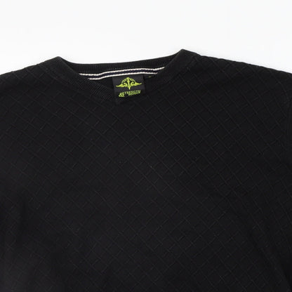 stretch & honor Womens Black   Pullover Jumper Size L