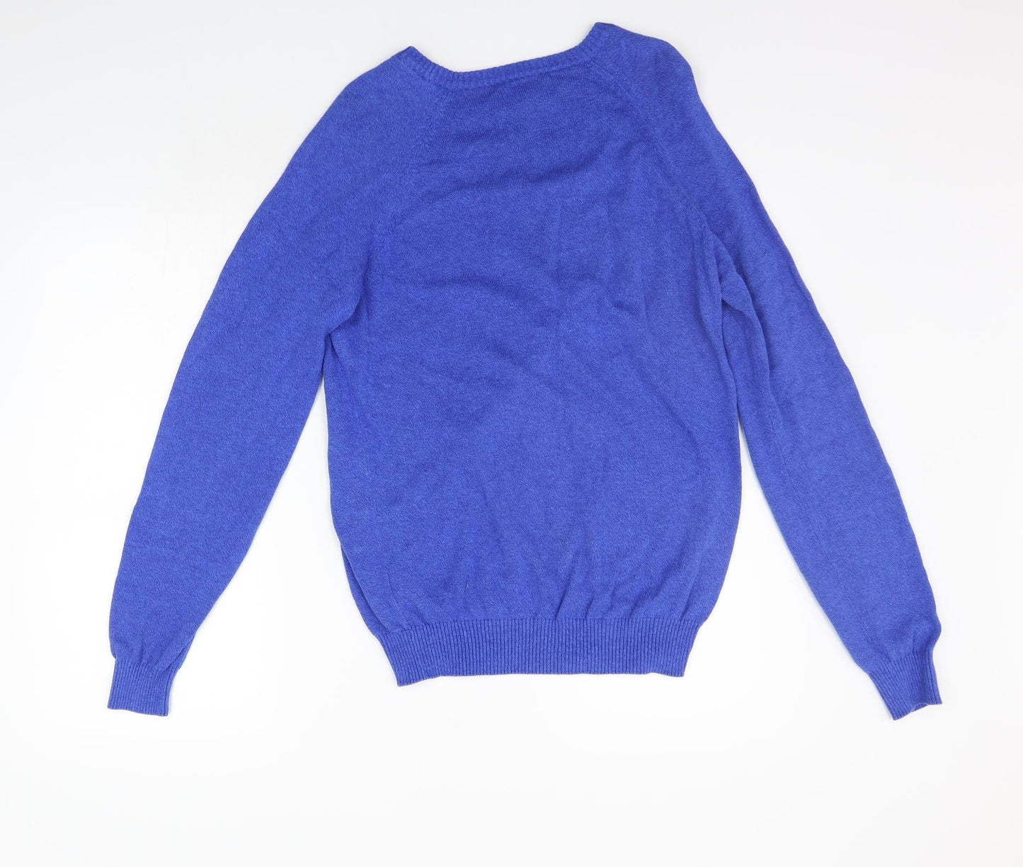 Primark Womens Blue Houndstooth  Pullover Jumper Size S