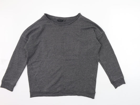 Womens UK Size 12 New Look Grey Pullover Jumper