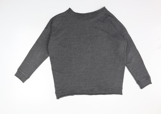 Womens UK Size 12 New Look Grey Pullover Jumper