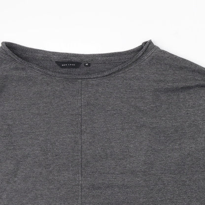 Womens UK Size 12 New Look Grey Pullover Jumper