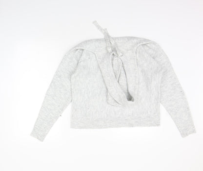 Primark Womens Grey   Pullover Jumper Size S