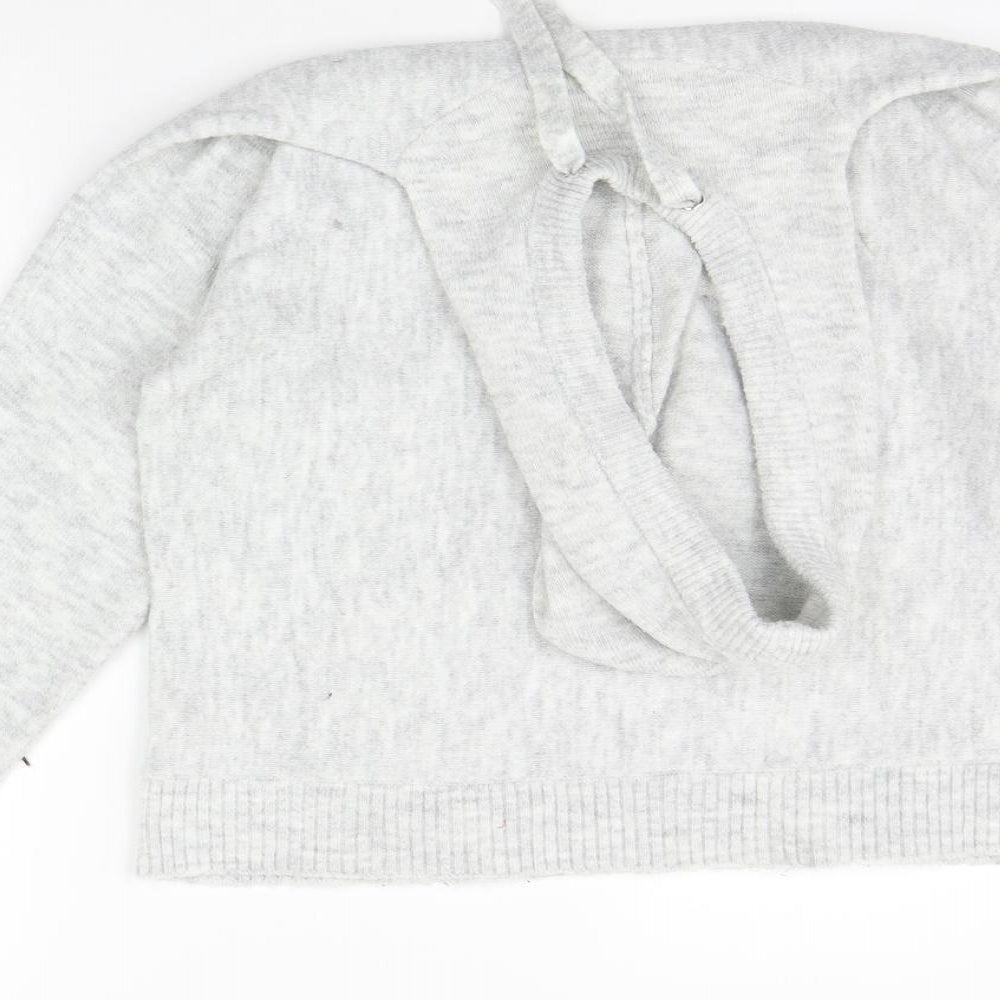 Primark Womens Grey   Pullover Jumper Size S