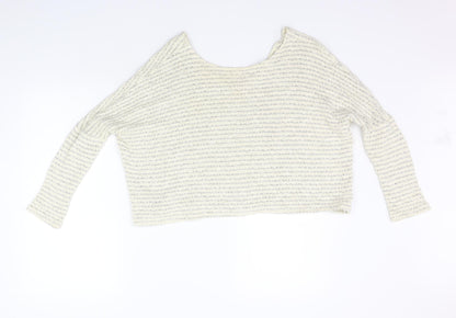 Primark Womens Beige   Pullover Jumper Size M