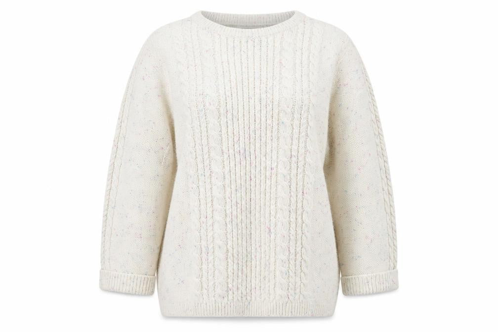 Womens UK Size 14 New Look Beige Pullover Jumper