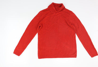 Womens UK Size 12 Matalan Red Pullover Jumper