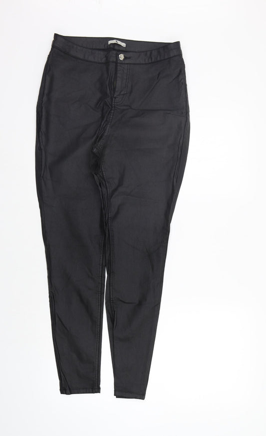 TU Womens Black   Trousers  Size 12 L26 in