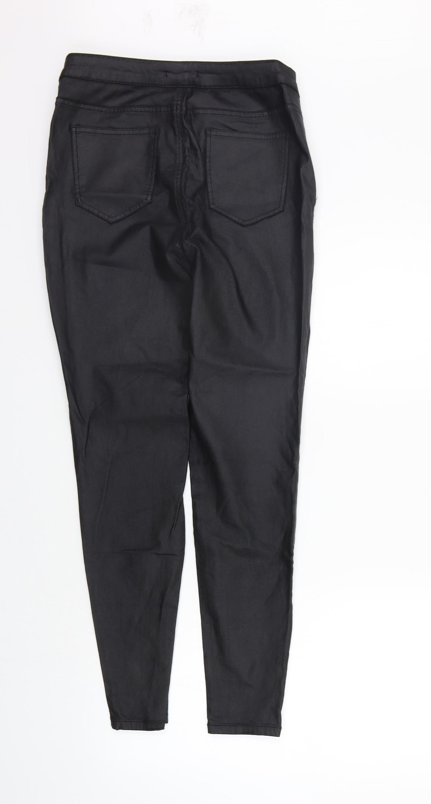 TU Womens Black   Trousers  Size 12 L26 in