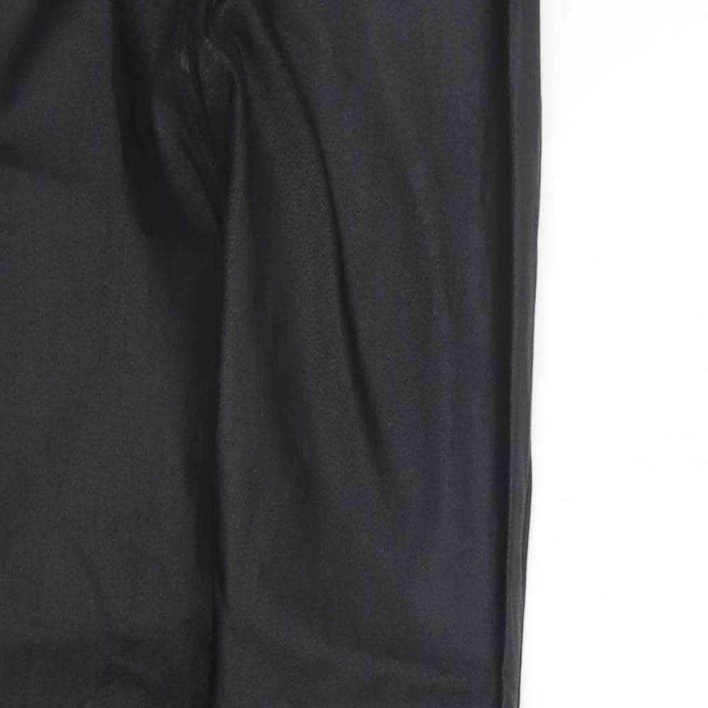TU Womens Black   Trousers  Size 12 L26 in