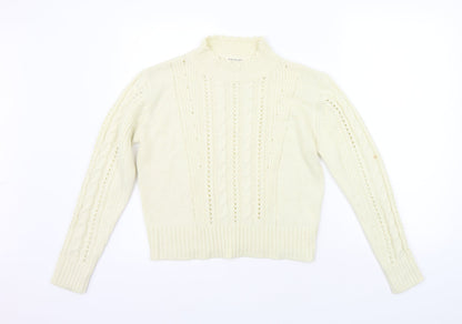 Drole de copine Womens Beige   Pullover Jumper Size S