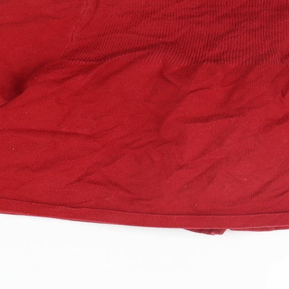 Adams Kids Girls Red   Cardigan Jumper Size 8 Years