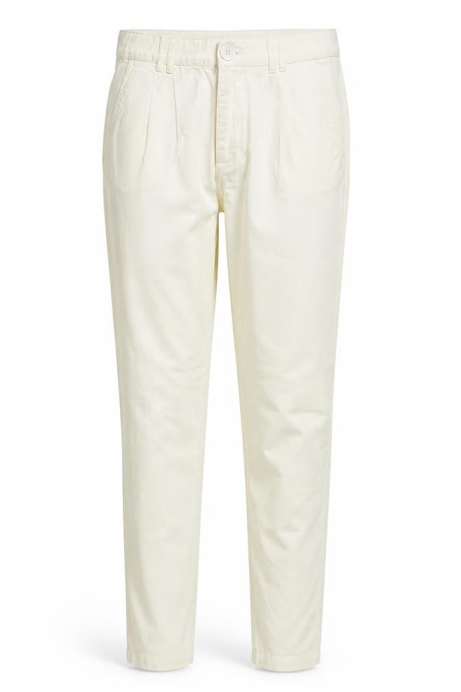 Womens UK Size 12 Berksha Regular Fit  White Trousers