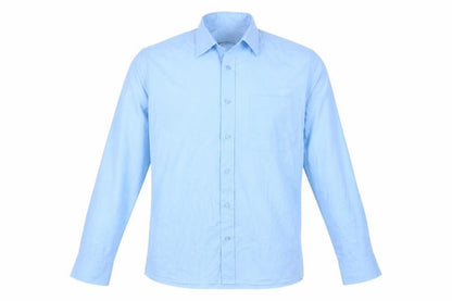 Tom Hagan Mens Blue    Button-Up Size 15