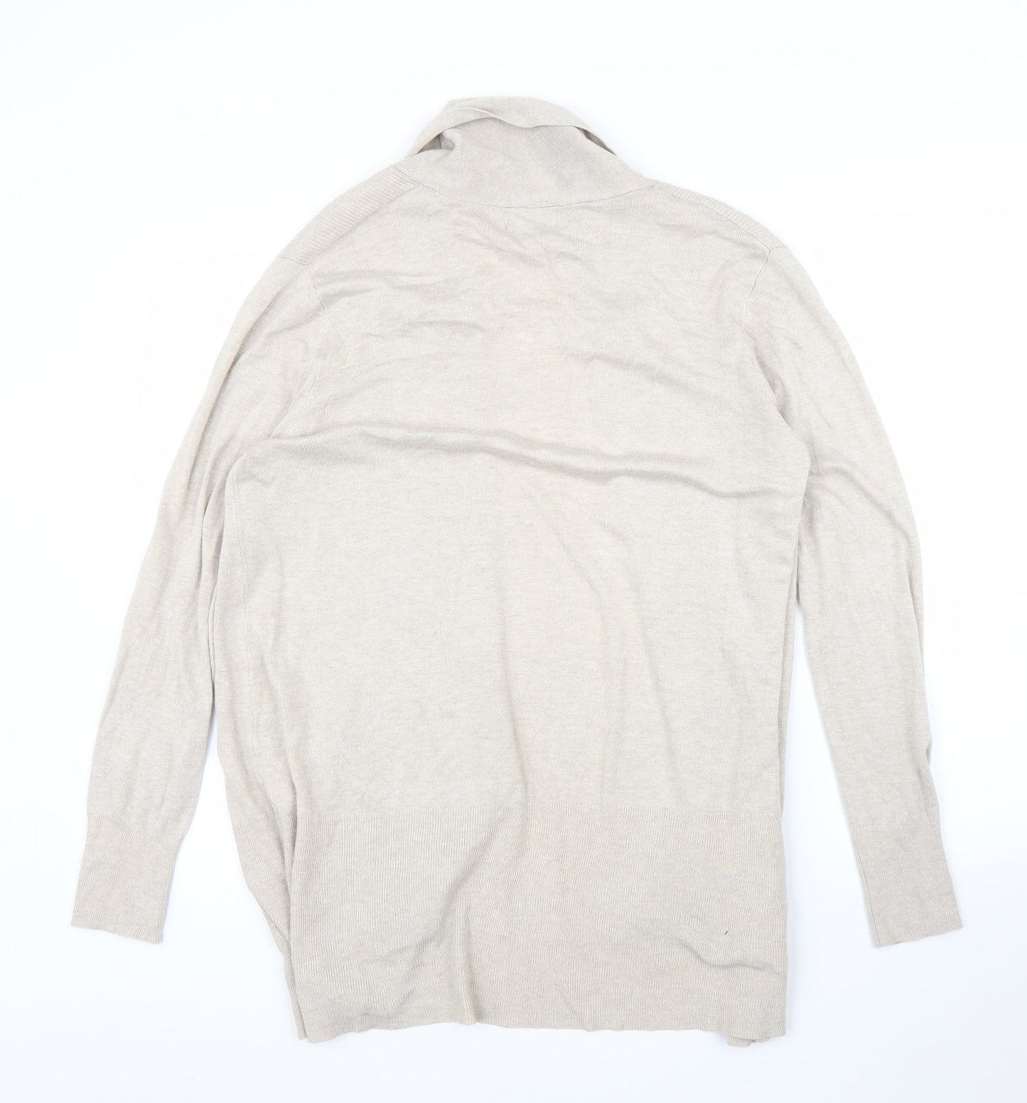 Primark Womens Beige   Cape Jumper Size M