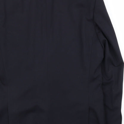 Mens UK Size 40 M&S Regular Blue Suit Jacket
