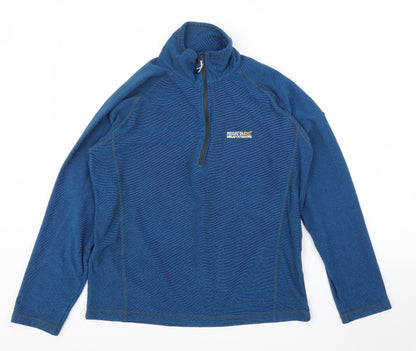 Womens UK Size L Regetta Blue Pullover Jumper