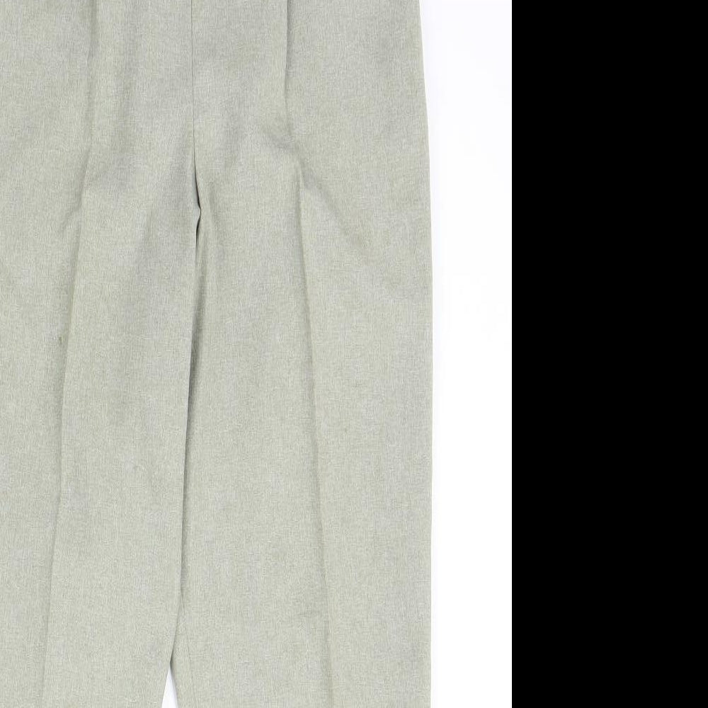 Womens UK Size 12 Classics Regular Fit  Green Trousers