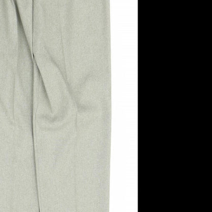 Womens UK Size 12 Classics Regular Fit  Green Trousers