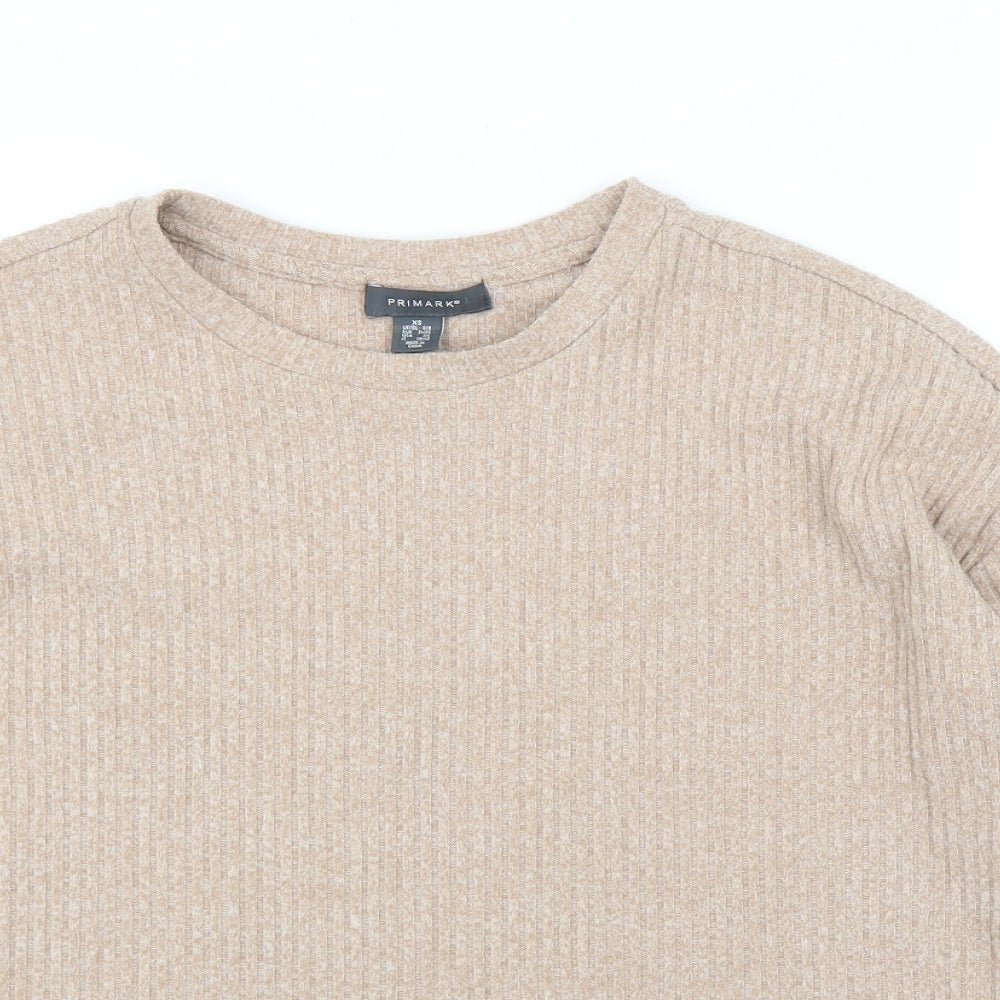 Primark Womens Beige   Pullover Jumper Size XS
