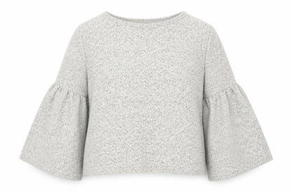 Womens UK Size 14 M&S Beige Pullover Jumper