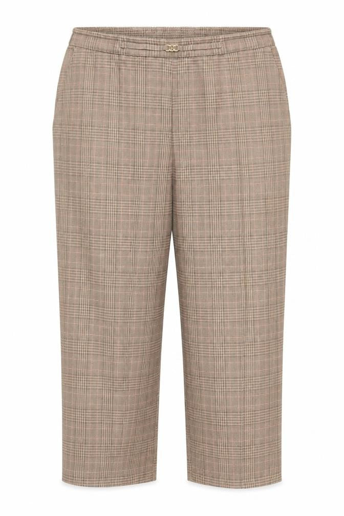 Womens UK Size XL Preworn Regular Fit Capri Beige Trousers