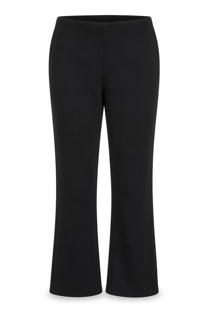 Womens UK Size 10 Preworn Regular Fit  Black Trousers