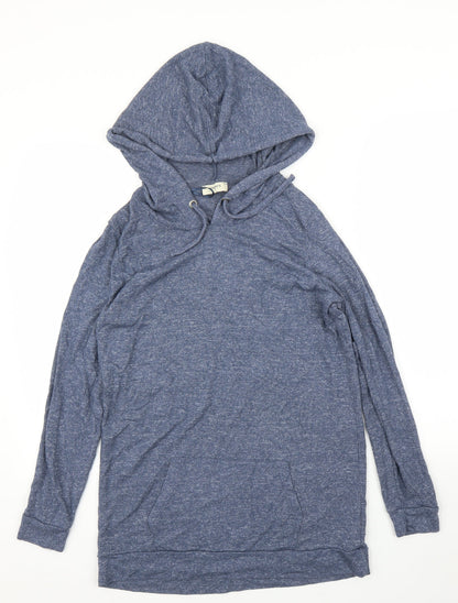 Womens UK Size S Papaya Blue Pullover Jumper