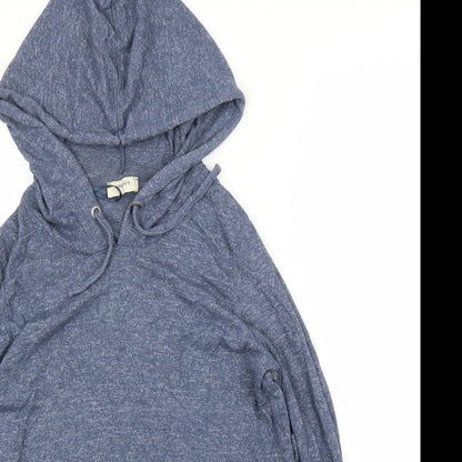 Womens UK Size S Papaya Blue Pullover Jumper