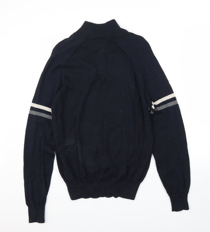 Blue Harbour Mens Blue   Pullover Jumper Size S