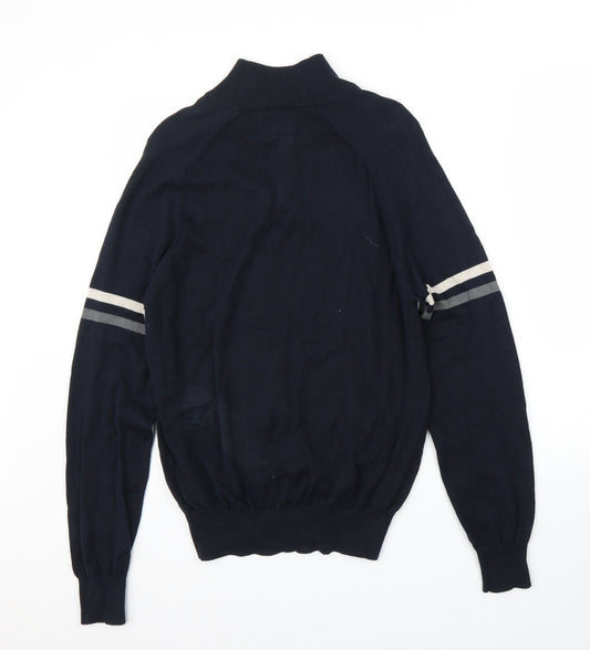 Blue Harbour Mens Blue   Pullover Jumper Size S