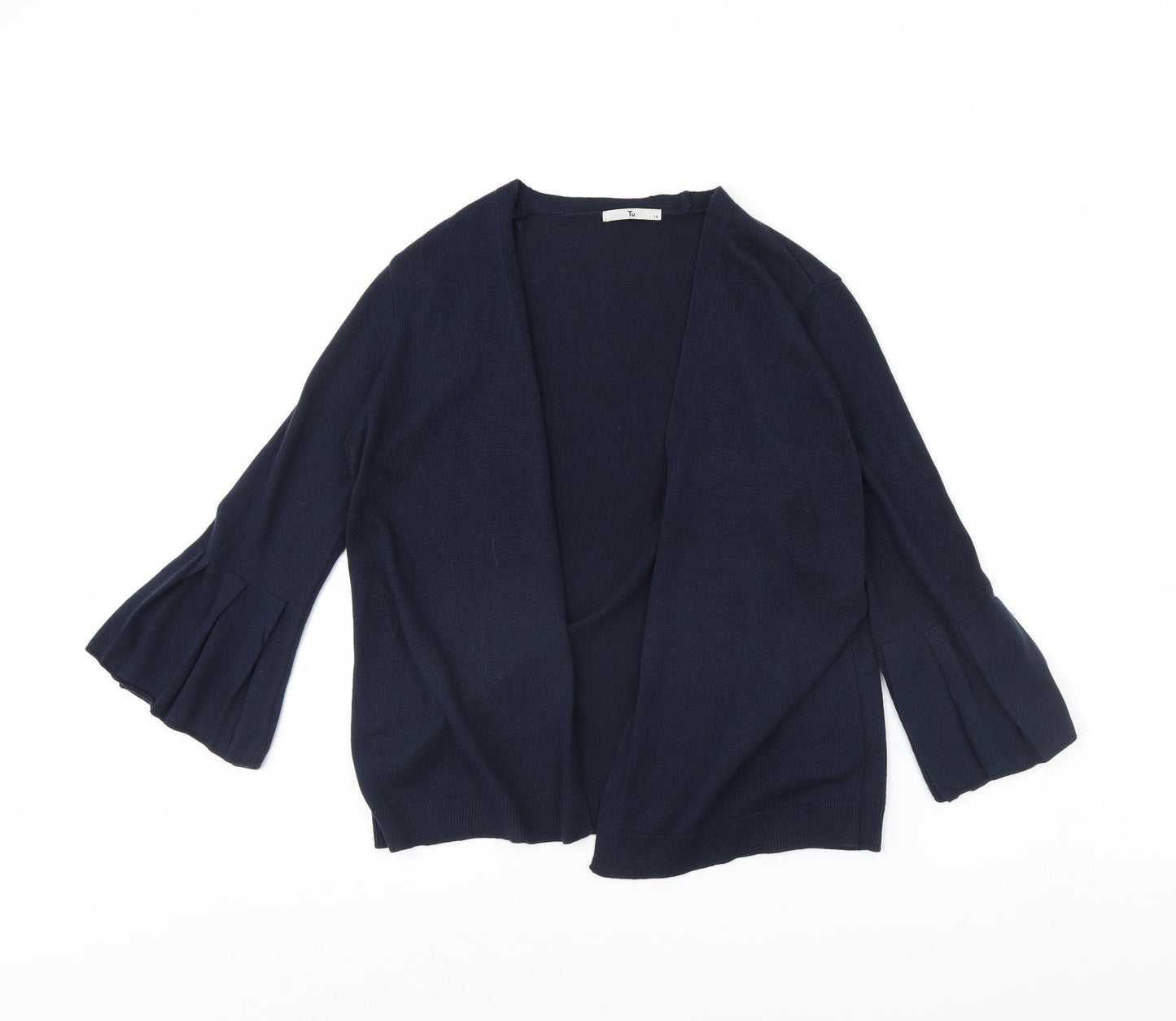 TU Womens Blue   Cardigan Jumper Size 10