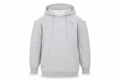 Select Womens Grey   Pullover Hoodie Size 14