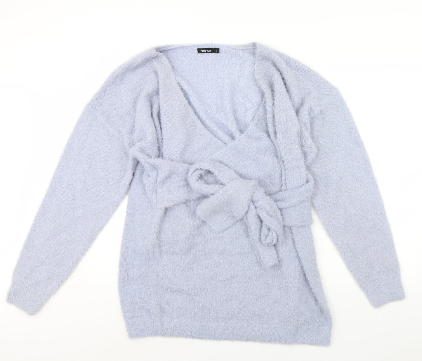 Boohoo Womens Blue   Pullover Jumper Size M