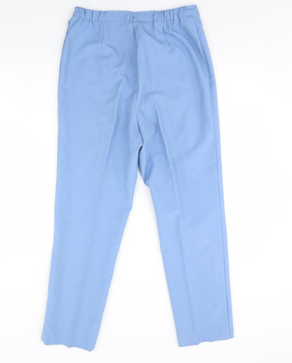 Womens UK Size 30 in Preworn Regular Fit  Blue Trousers